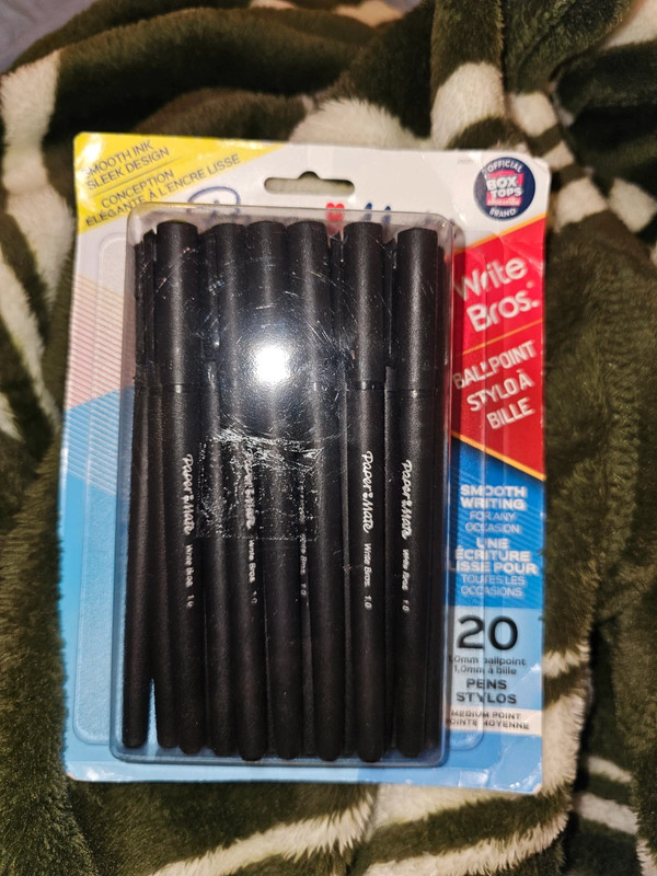 20 paper mate smooth writing medium point pens 2