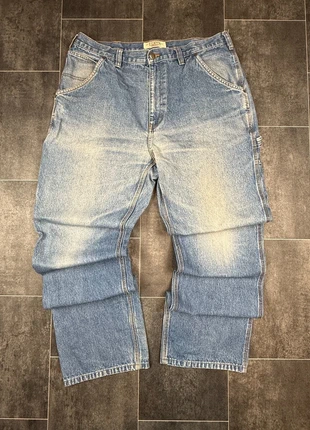 Vintage Big Mac Jeans Mens Blue Denim Straight Leg Cargo Pocket Workwear Outdoor, brand: Big Mac, condition: Good, size: W38, £40.00, £42.70 includes Buyer Protection