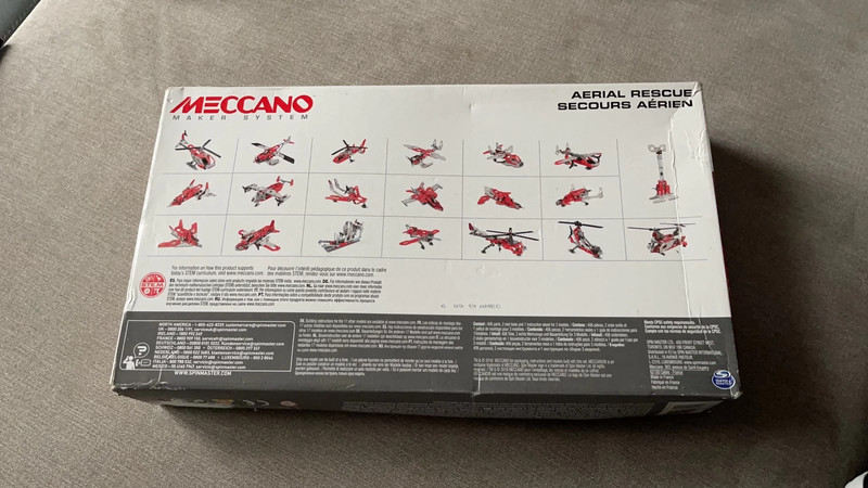 Coffret jouet Meccano 16211 neuf