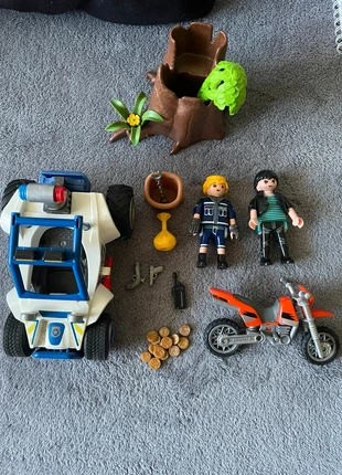 Playmobil 70570 – Policier avec voiturette & voleur à moto, merk: Playmobil, staat: Goed, maat: 4 jaar / 104 cm, € 5,90, € 6,90 inclusief Kopersbescherming