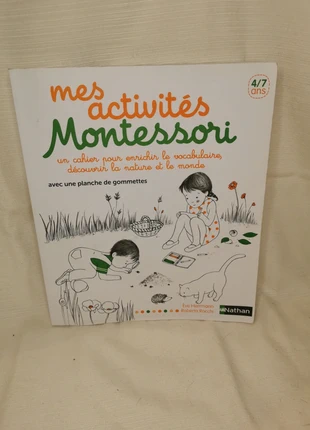 Livre "mes activités Montessori" , staat: Heel goed, € 5,00, € 5,95 inclusief Kopersbescherming