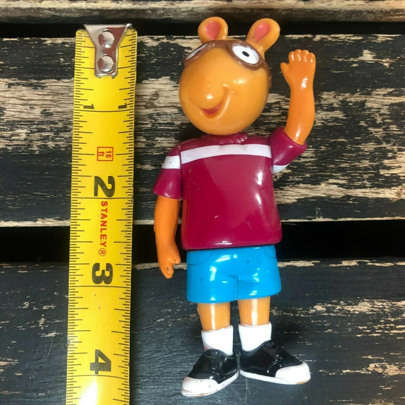 Playschool Vintage Arthur Toy Action Figure Doll PBS Kids Retro