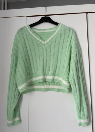 Pull vert Shein, marque: Shein, état: Très bon état, taille: S / 36 / 8, 3,50 €, 4,38 € Protection acheteurs incluse