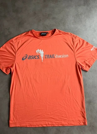 T-shirt de sport asics running/ trail orange taille L, marque: Asics, état: Très bon état, taille: L, 10,00 €, 11,20 € Protection acheteurs (Pro) incluse