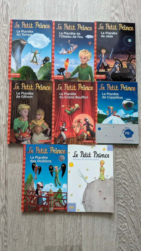 Collection de 8 livres le petit prince 1