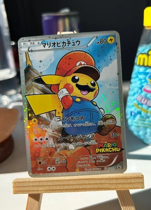 Carte Pokémon Proxy Pikachu Poncho Mario, brand: Pokémon, condition: Very good, €7.00, €8.05 includes Buyer Protection