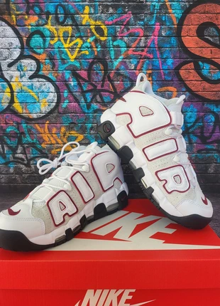 Nike Air Uptempo Blanche Bordeaux T42 – Neuve Authentique 🔥, marke: Nike, zustand: Neu, größe: 42, 89,00 €, 94,15 € inklusive Vinted-Käuferschutz