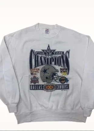 White vintage dallas cowboys trui XL, marca: Vintage, estado: Muy bueno, tamaño: XL, 55,00 €, 58,45 € Protección al comprador incluida