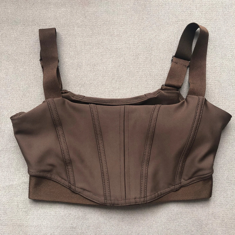 Alo Yoga Airlift Corset Bra Expresso XS 1