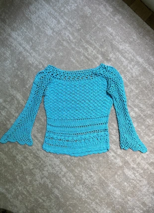 Top crochet vintage, brand: Vintage, condition: Very good, size: XS / 34 / 6, €25.00, €26.95 includes Buyer Protection