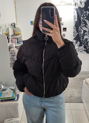 Doudoune courte noire bershka, brand: Bershka, condition: Very good, size: M / 38 / 10, €8.00, €9.10 includes Buyer Protection