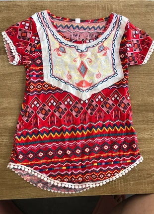 Robe colorée manches courtes 24 mois, condition: Good, size: 18-24 months / 86 cm, €1.00, €1.75 includes Buyer Protection