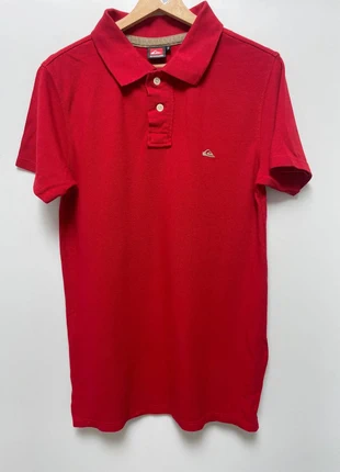Quiksilver Red Polo Mens S, marque: Quiksilver, état: Très bon état, taille: S, 15,00 €, 16,45 € Protection acheteurs incluse
