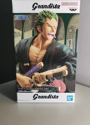 Figurine d'action Roronoa Zoro One Piece Grandista, 22 cm, Multicolore, merk: Banpresto, staat: Nieuw met prijskaartje, maat: Universeel, € 35,00, € 37,45 inclusief Kopersbescherming