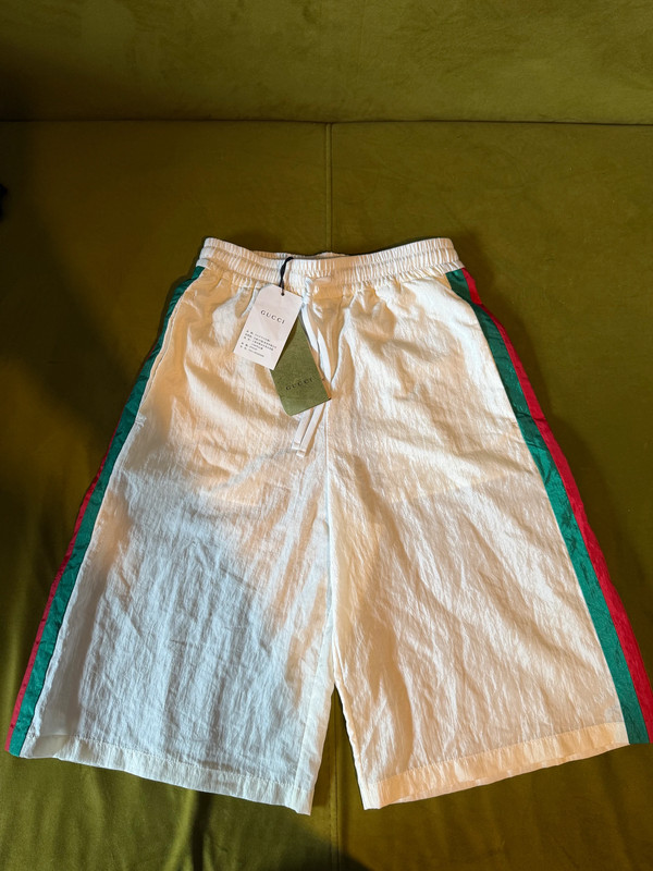 ハーフ・ショートパンツ Gucci Printed Polyester Bermuda Shorts 1751903741.jpeg?s=