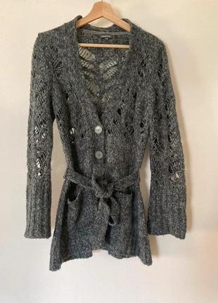 Vest gebreid grijs , merk: Street One, staat: Heel goed, maat: M / 38 / 10, € 4,00, € 4,90 inclusief Kopersbescherming