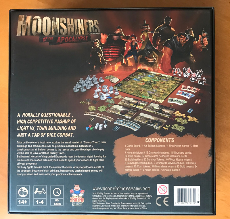 Moonshiners of the Apocalypse Deluxe edition - Kickstarter KS - Gioco da tavolo - Board Game 2