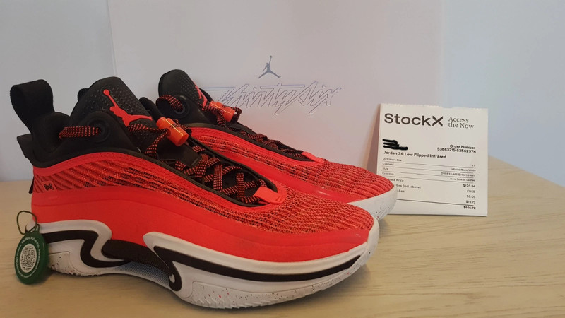 Air Jordan 36 Low PF Flipped Infrared 43 EU | Vinted