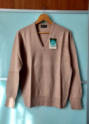 Nuevo! Jersey clásico camel vintage 90s 🏅, merk: Vintage Dressing, staat: Nieuw met prijskaartje, maat: L, € 22,90, € 24,75 inclusief Kopersbescherming