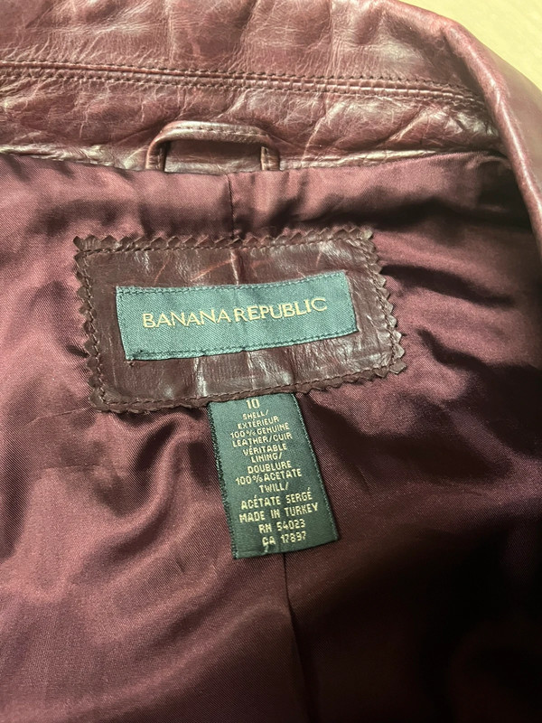 Banana Republic leather jacket 4