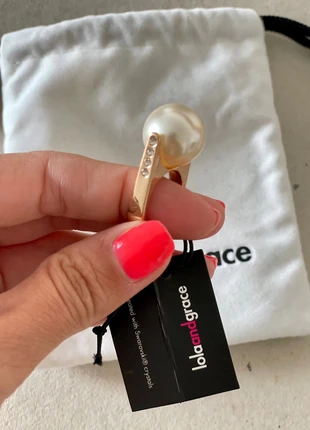 Bague perle t.52, brand: Lola, condition: New with tags, size: Adjustable, €6.00, €7.00 includes Buyer Protection