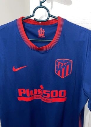 Atletico Madrid away shirt in blue and red., brand: Atletico Madrid, condition: New without tags, size: L, £25.00, £26.95 includes Buyer Protection
