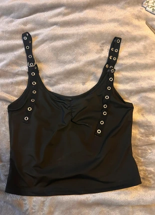 Alternative emo punk adjustable tank top, brand: Alternative, condition: New without tags, size: XL / 14, £15.00, £16.45 includes Buyer Protection