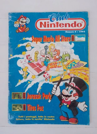 Club Nintendo numero 4 del 1993 retrogaming super Mario, estado: Bueno, 20,00 €, 21,70 € Protección al comprador incluida