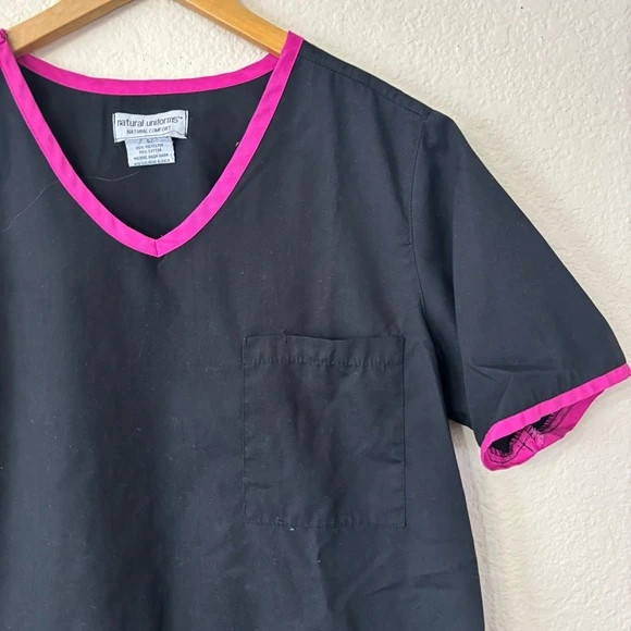 Natural Uniforms Scrub top size S 3