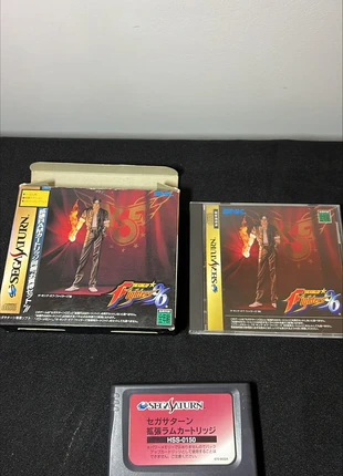 Sega saturn jeu vidéo complet en boîte carton avec ram cartouche king of fighters 96 kof 96, brand: Sega, condition: Very good, €65.00, €68.95 includes Buyer Protection