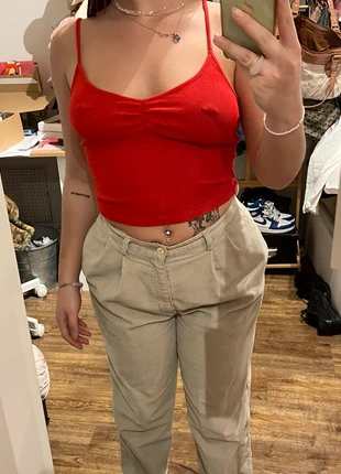 debardeur rouge, brand: Vintage, condition: New with tags, size: S / 36 / 8, €5.00, €5.95 includes Buyer Protection