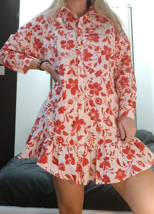 Robe Zara été manches longues, taille L, marque: Zara, état: Neuf sans étiquette, taille: L / 40 / 12, 11,00 €, 12,25 € Protection acheteurs incluse