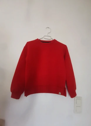 Pull gracia rouge, marke: Gracia, zustand: Neu, größe: 10 Jahre / 140, 7,00 €, 8,05 € inklusive Vinted-Käuferschutz