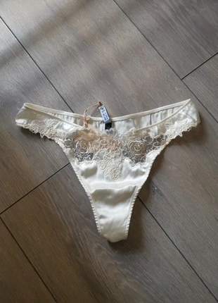 Cotton Club silk  string, brand: Cotton Club, condition: New with tags, size: L / 40 / 12, €15.00, €16.45 includes Buyer Protection