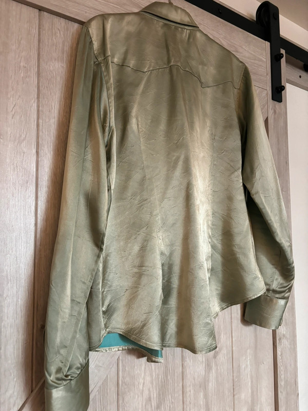 Western satin shirt 2