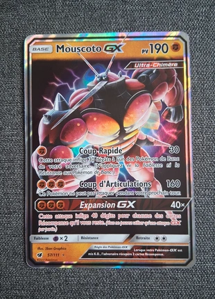 Mouscoto Gx 57/111, marke: Pokémon, zustand: Neu, 5,00 €, 5,95 € inklusive Vinted-Käuferschutz