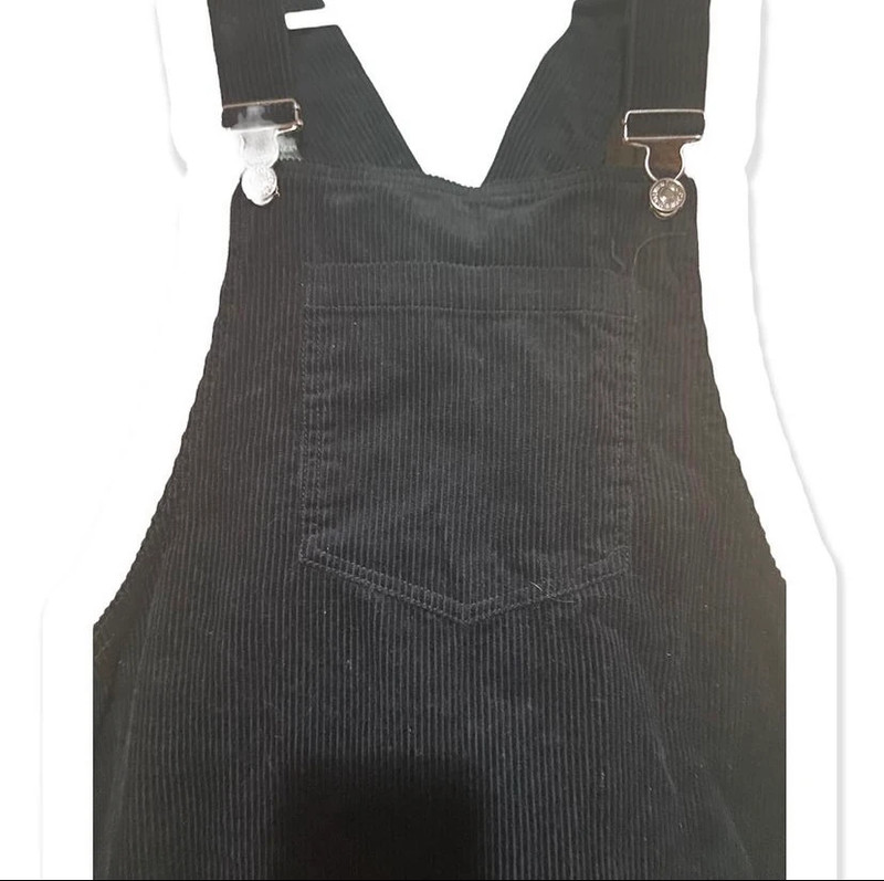 Overall mini dress 1