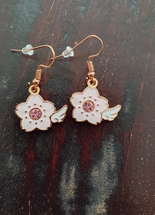 Boucles d'oreilles fantaisie fleur rose - NEUF, marke: Fait Main, zustand: Neu, 6,00 €, 7,00 € inklusive Vinted-Käuferschutz