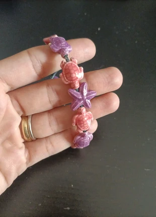 Bracelet avec tortue 🐢 et étoile de mer, marque: NoName, état: Neuf sans étiquette, 5,00 €, 5,95 € Protection acheteurs incluse