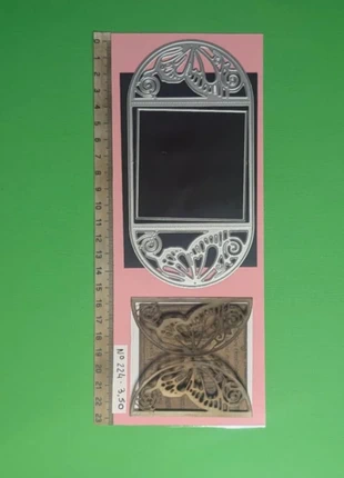 Découpe – Papillon-cadre -scrapbooking-N°224, condition: Very good, €3.50, €4.38 includes Buyer Protection