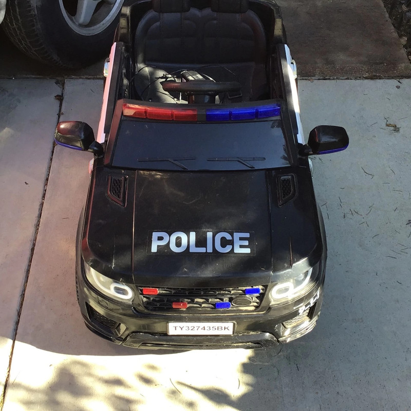 Doodee Law Children Police Car 12 Battery Powered Kids Electric Ride On Police 1