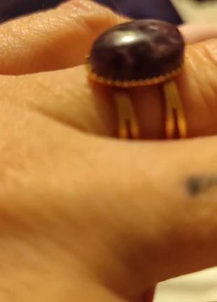Bague en pierre de Lepidolite, zustand: Neu, größe: Größenverstellbar, 10,00 €, 11,20 € inklusive Vinted-Käuferschutz