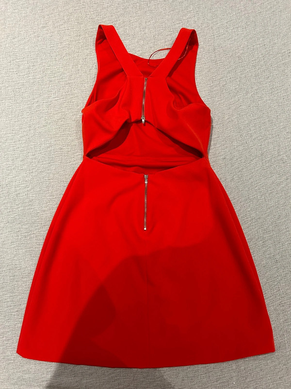 Vestido corto rojo 2