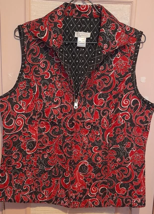 gilet damassé en coton et polyester, brand: Christopher & Banks, condition: New without tags, size: M / 38 / 10, €7.00, €8.05 includes Buyer Protection