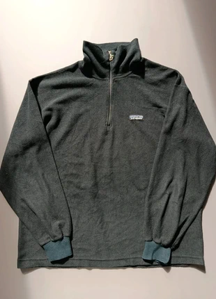 Veste polaire Patagonia 1/4 zip Demi zip col camionneur noir logo brodé Taille L, brand: Patagonia, condition: Very good, size: L, €55.00, €58.45 includes Buyer Protection
