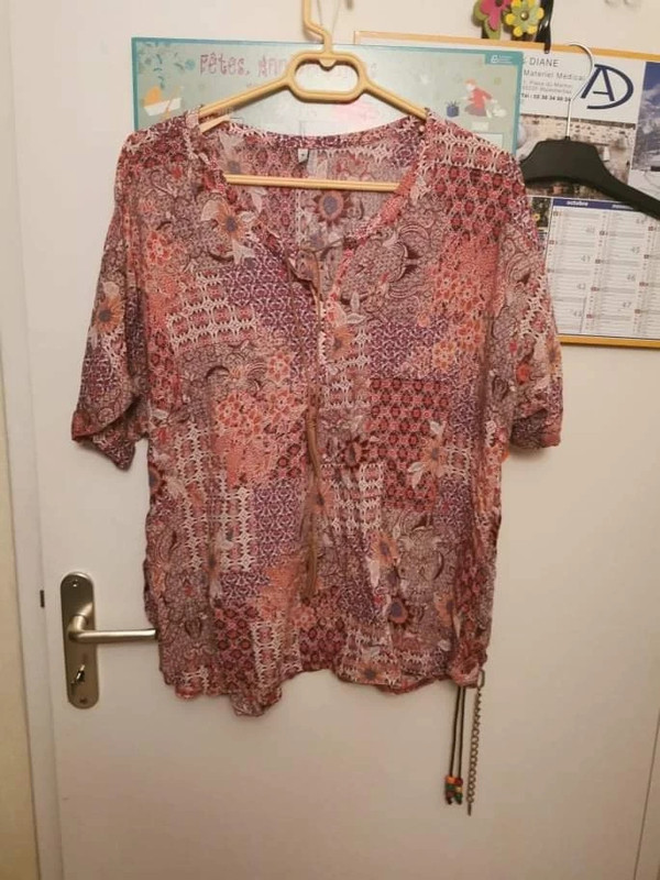 Tunique femme en polyester taille 46