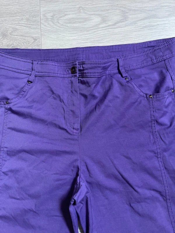 Pantacourt violet - photo numéro 7