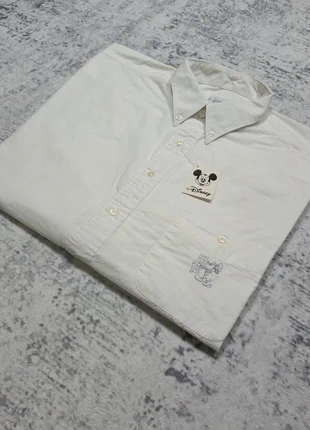 Chemise Disney L Blanc Vintage Old Money Retro Collector Y2k, brand: Disney, condition: Very good, size: L, €50.00, €53.20 includes Buyer Protection Pro