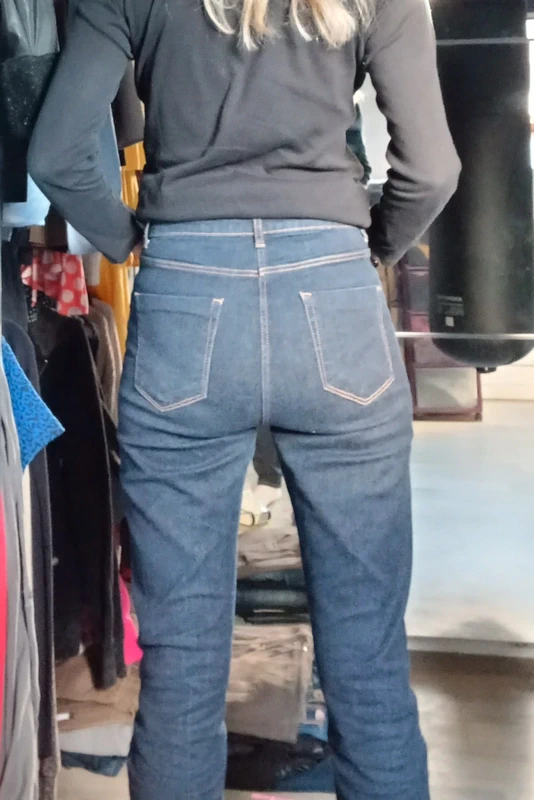 Jeans skinny bleu femme 40L30 - photo numéro 3