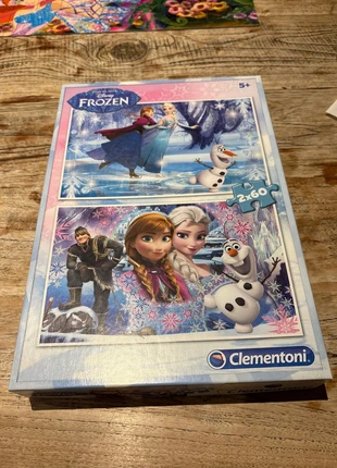Puzzels Frozen, merk: Clementoni, staat: Heel goed, € 4,00, € 4,90 inclusief Kopersbescherming